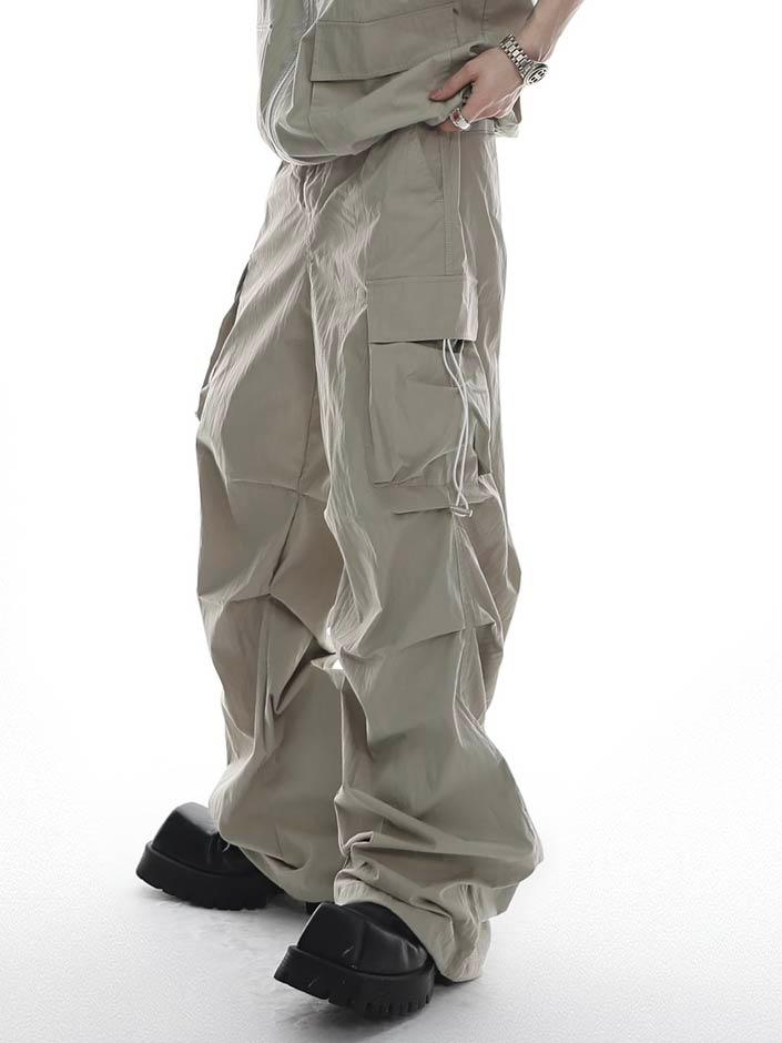[ArguE CulturE] Rustle Pocket Sleevelss Anorak Setup (Pants)