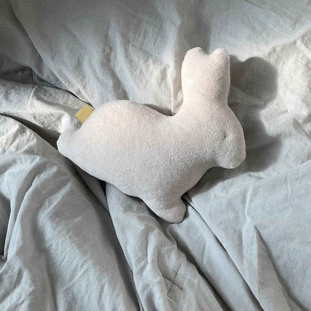 [FMH] 토끼 쿠션 포그 화이트 - Rabbit Cushion Fog White