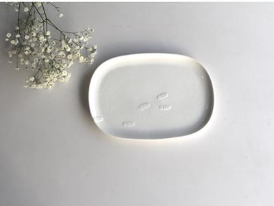 snow waltz plate - square L