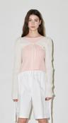 SUMMER PUFF RIBBON BOLERO  - IVORY