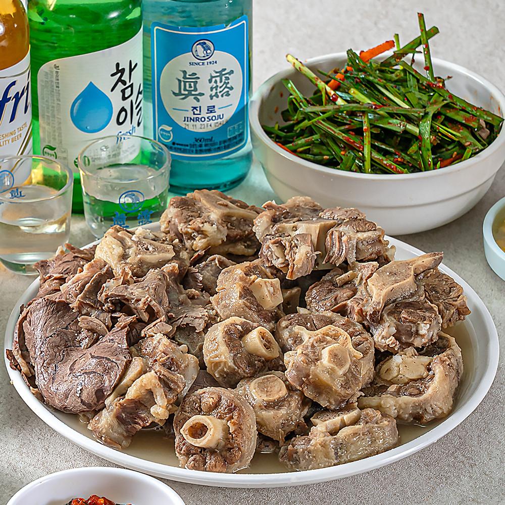 여보 부모님 댁에 소꼬리 찜 수육 보내드려야겠어요