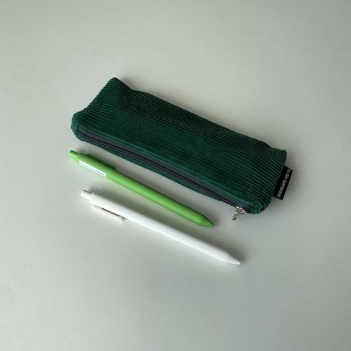 초록 골덴 필통