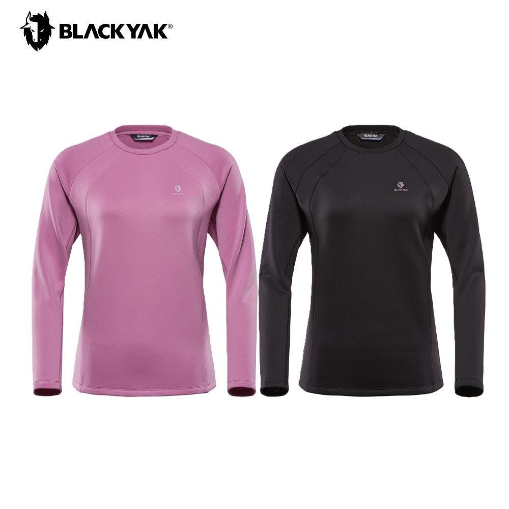 블랙야크 여성 B우먼스알파라운드티 겨울 기본 기모 긴팔 라운드 티셔츠 1BYTSW3502