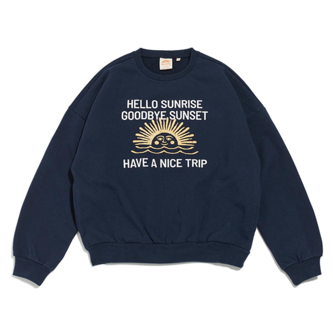 VTG 90s Logo Sweatshirt (Navy)
