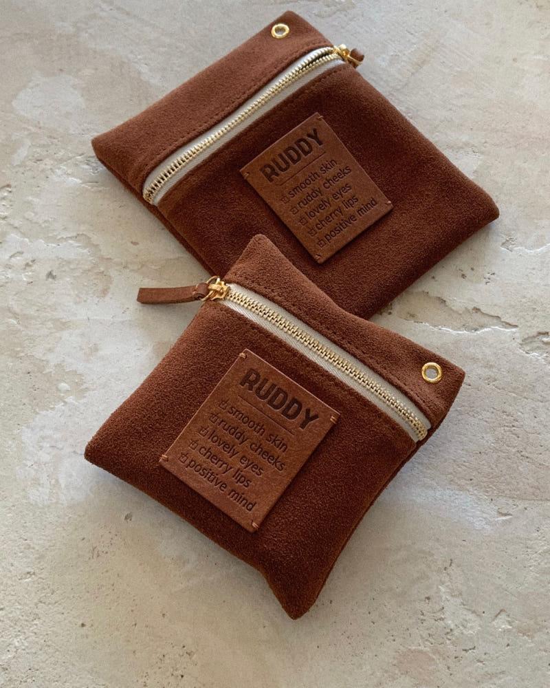 ZIP-POUCH (BROWN) 집 파우치 (브라운)