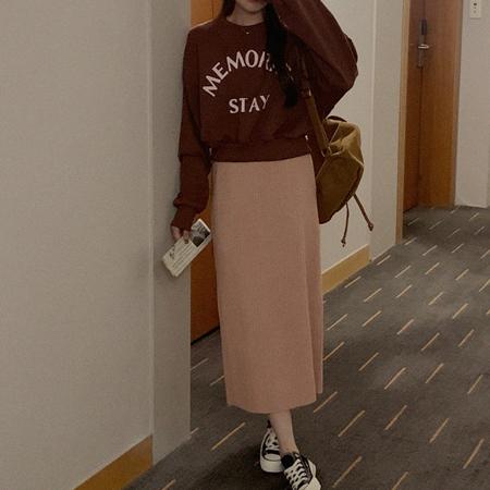 포근 니트 스커트_3141