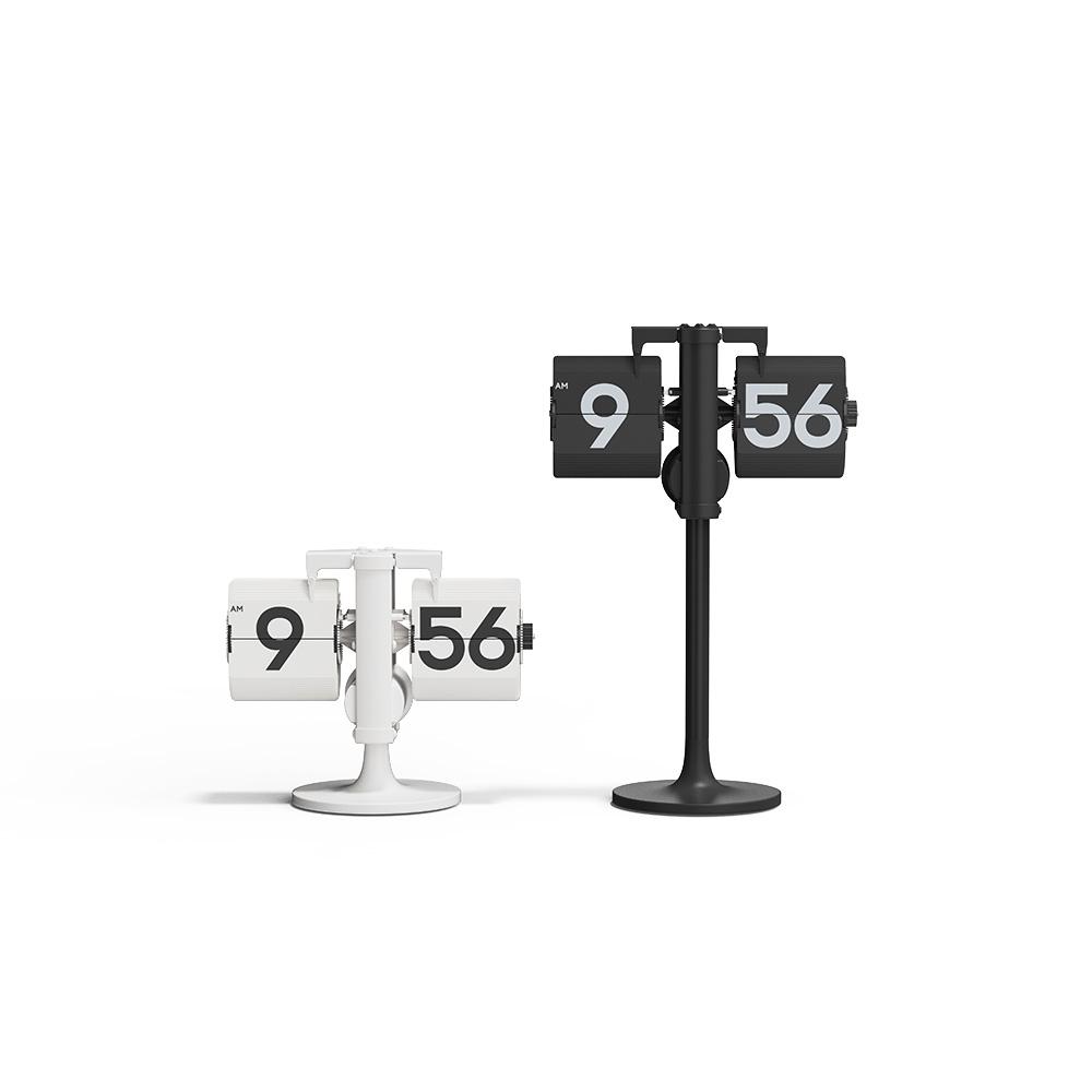 [무아스] 스탠딩 높이조절 플립 탁상시계