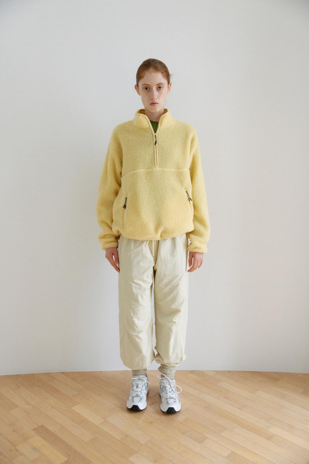 Holland Fleece zip-up (butter)