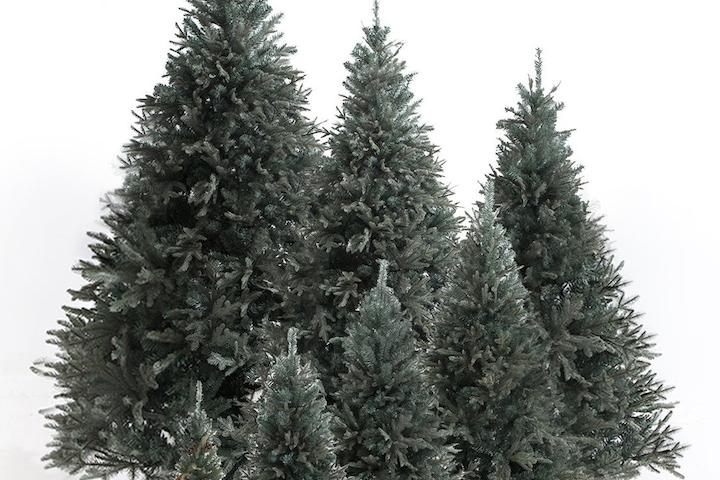 최고급 무장식 그레이 크리스마스 트리 90~450cm 9size