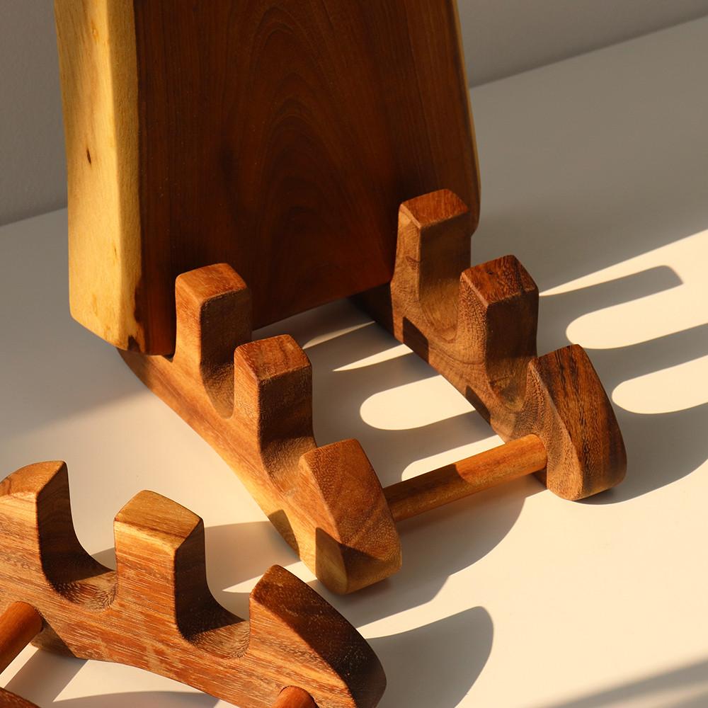 레인트리 원목 도마 거치대 4type