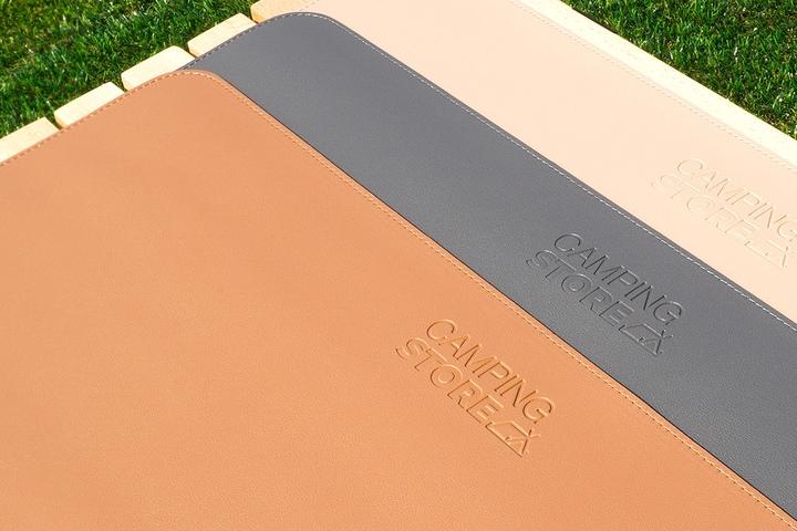 캠핑상회 감성캠핑 롤테이블 가죽 커버 매트 (3color)