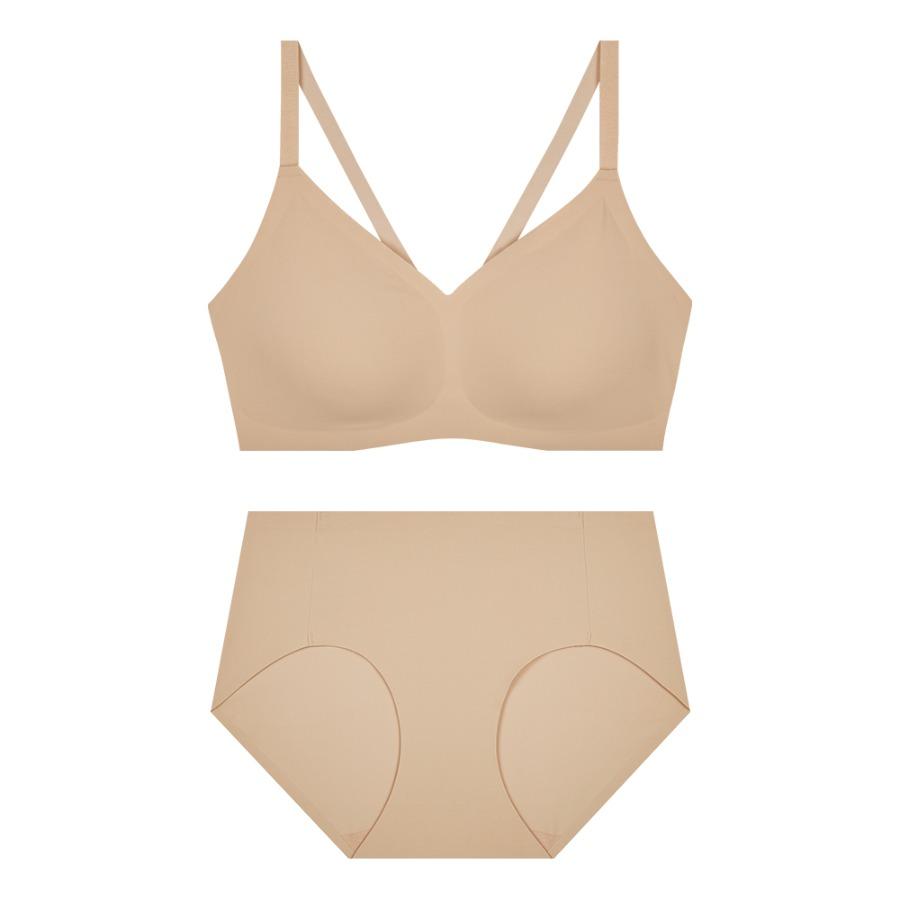 [COMFY][SET] 컴피 브라렛 팬티 세트 - 스킨