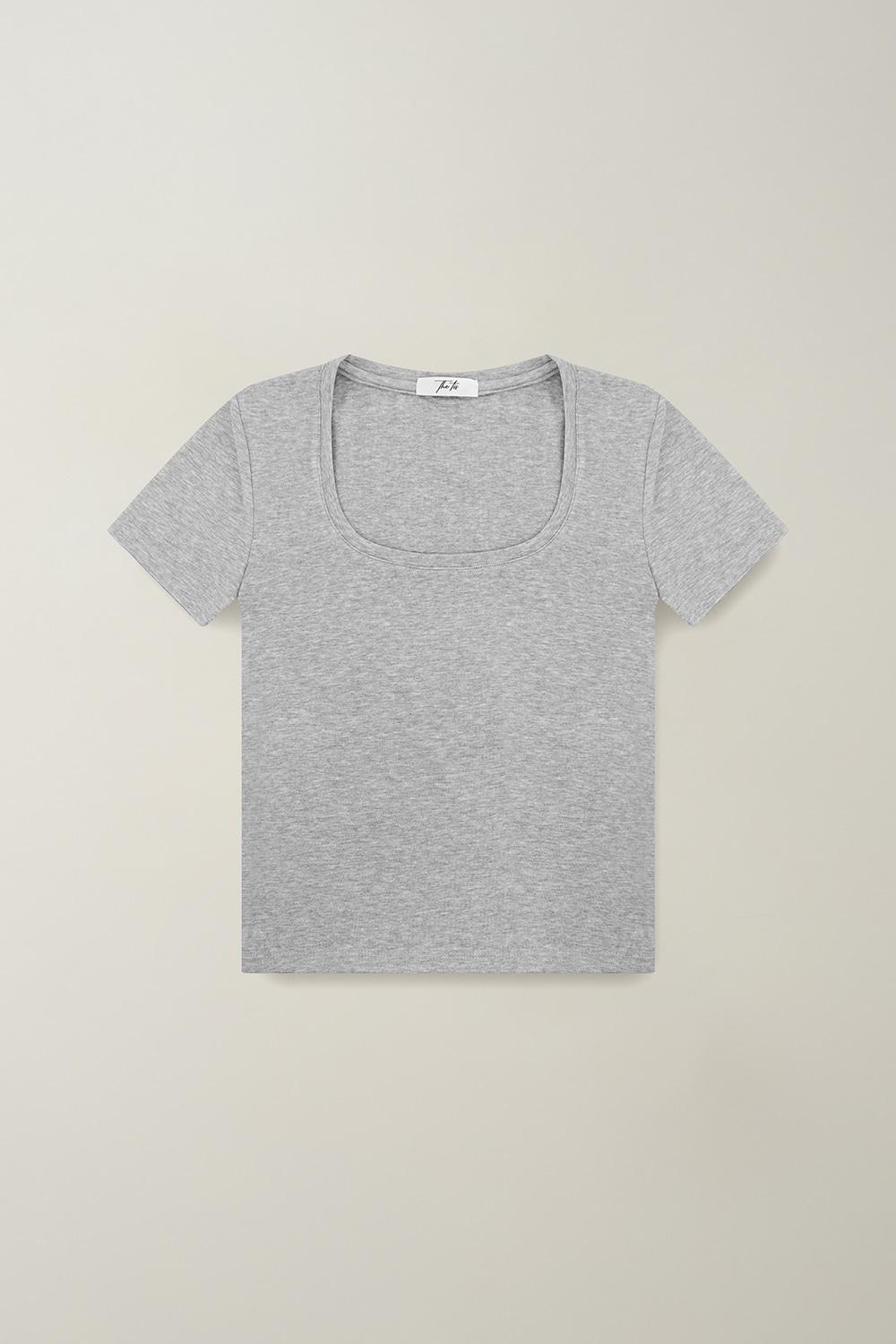 BASIC DENT SHORT SLEEVE T-SHIRT_TT5S212MG
