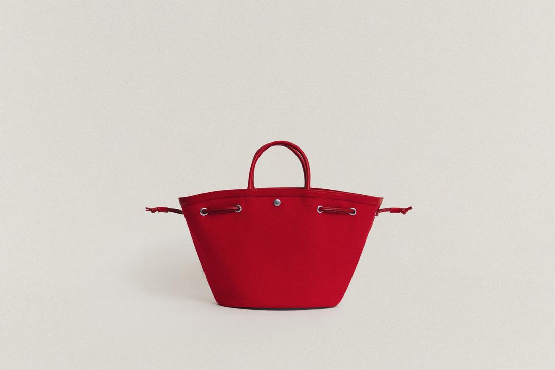 SAC COQUILLE SMALL RED