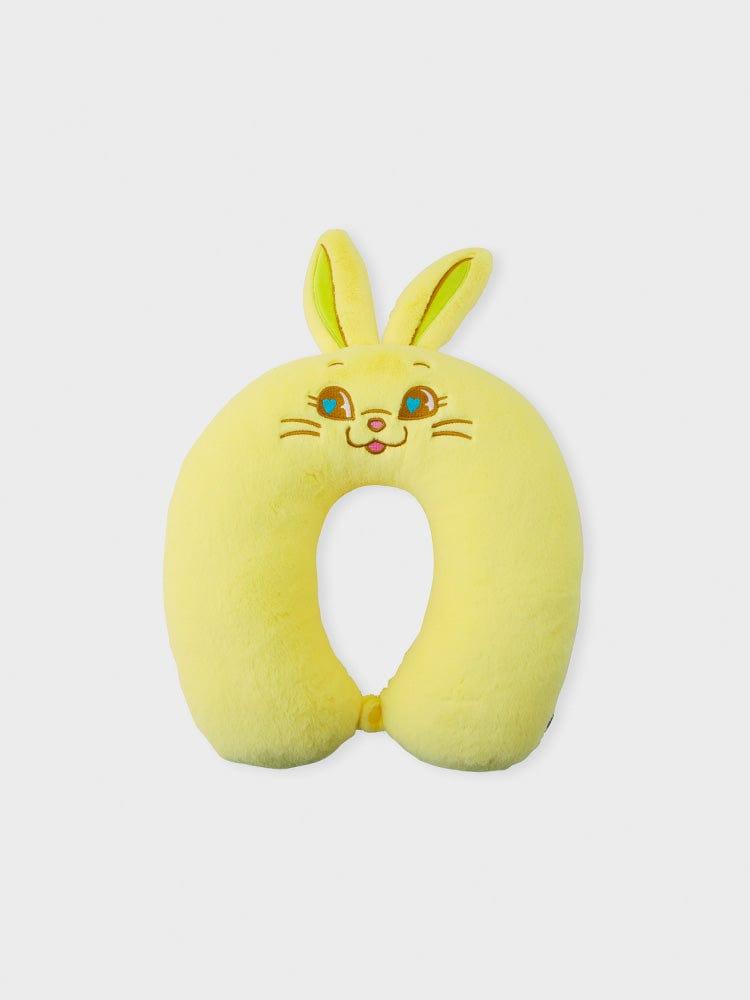 TOKKI 플러시 목쿠션 (YELLOW)