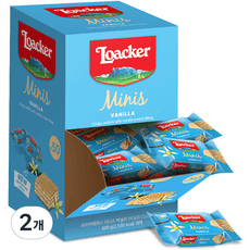 로아커 웨하스 미니스 바닐라 디스펜서, 500g, 2개