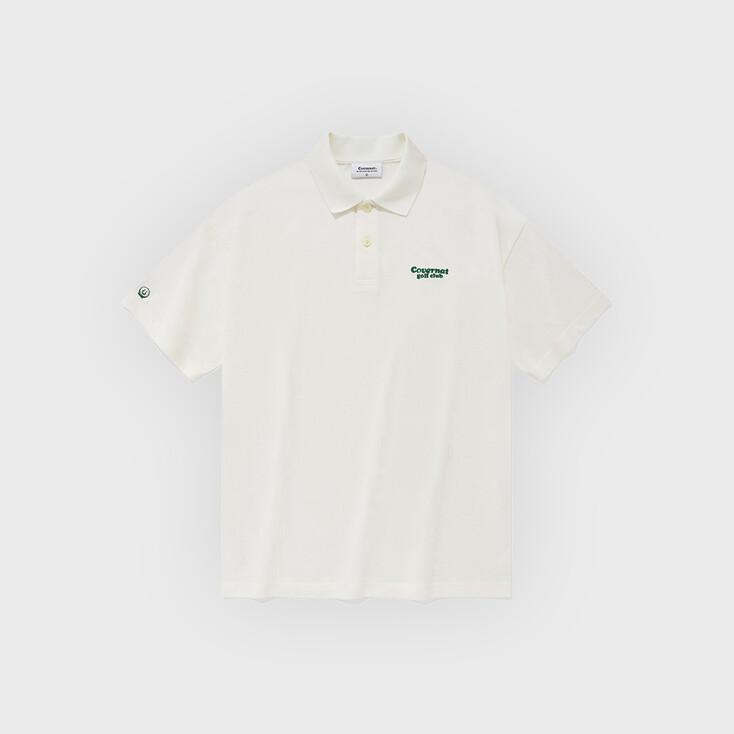 CGC 피케 티셔츠 화이트