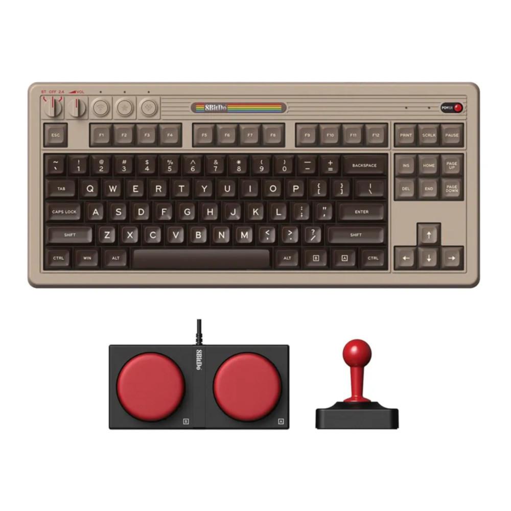8BITDO 레트로87 무선 키보드 C64에디션