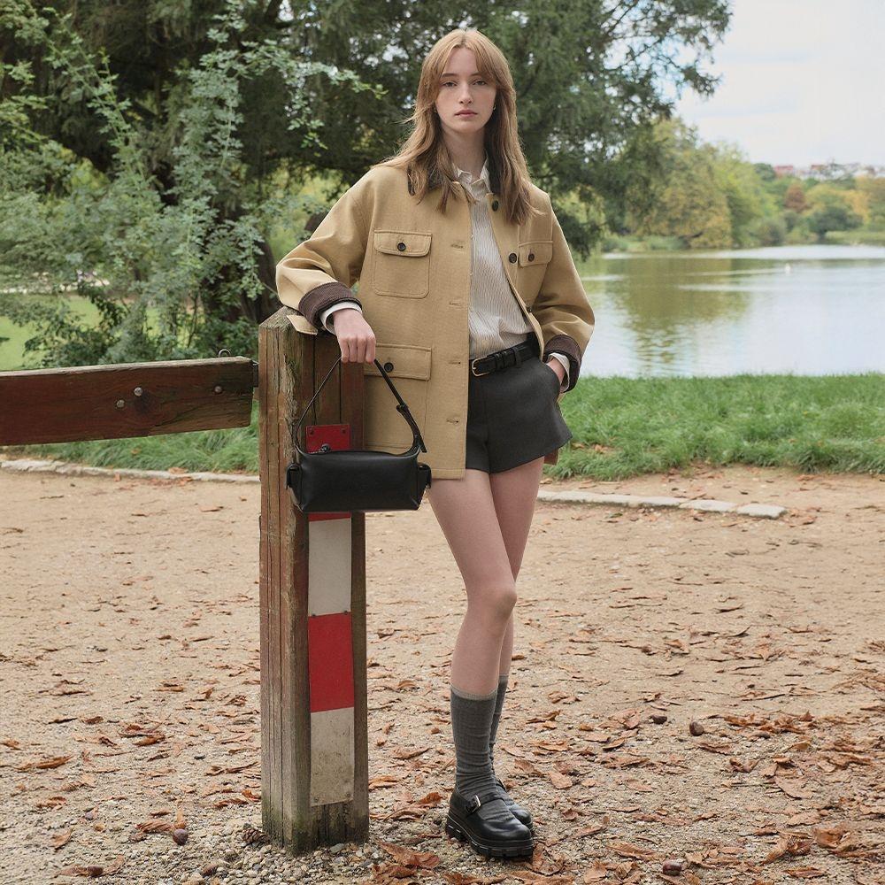 [룩캐스트]케이트 초어 워크 자켓_베이지 / KATE CHORE WORK JACKET_BEIGE