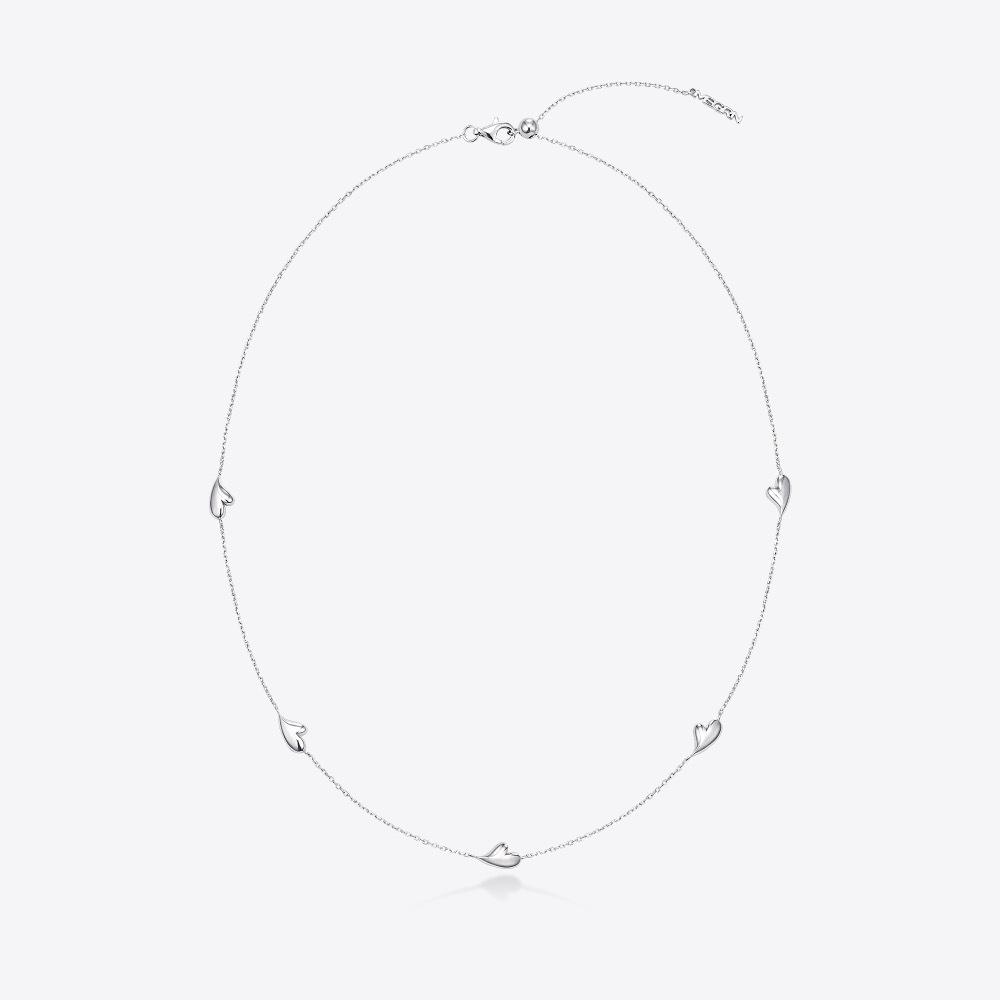 [미스그린] 벌룬 하트 멀티 목걸이 | Balloon Heart Multi Necklace