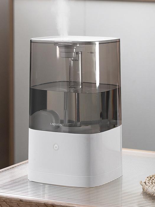 라쿠진 UV 살균 상부급수 저소음 투명 가습기 4.5L