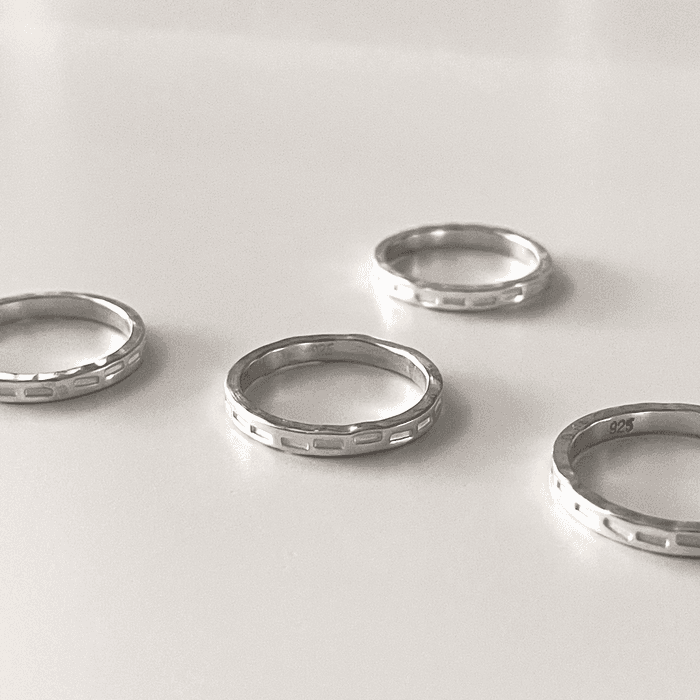Step ring(silver)