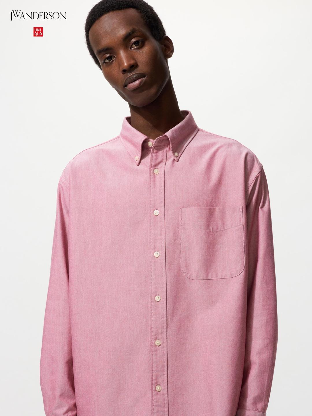 옥스포드오버사이즈셔츠(긴팔)