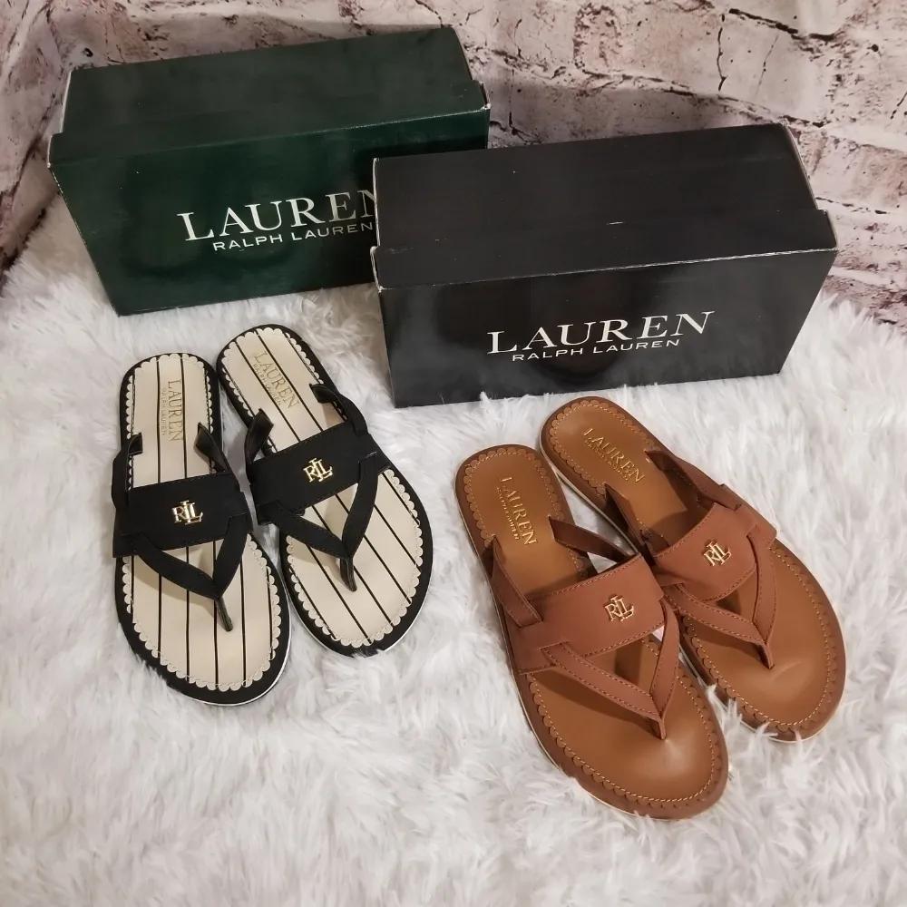 [바로배송 대박가격]폴로랄프로렌 로잘린드 Rosalind 플리플랍 쪼리 샌들 3컬러