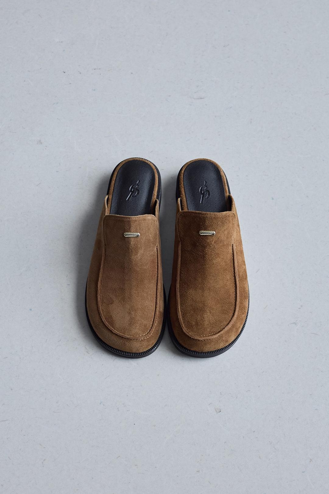 [EXCLUSIVE] NOUVO MULE - SUEDE CAMEL