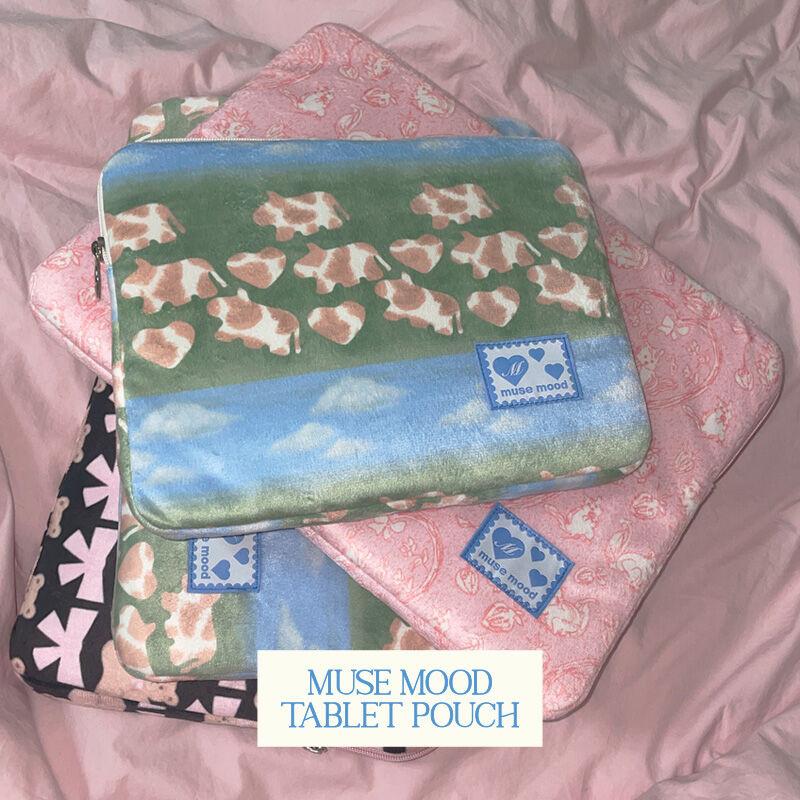 [뮤즈무드] cow boy laptop pouch (노트북파우치)