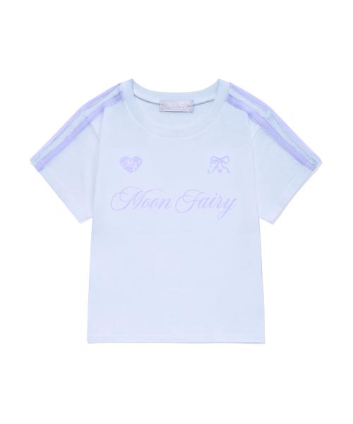 MF 페어리 라인 크롭 티-스카이 블루