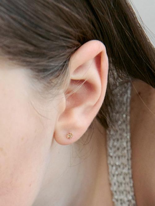 [14k Gold] Petit Daisy Earrings_VH2533EA503M
