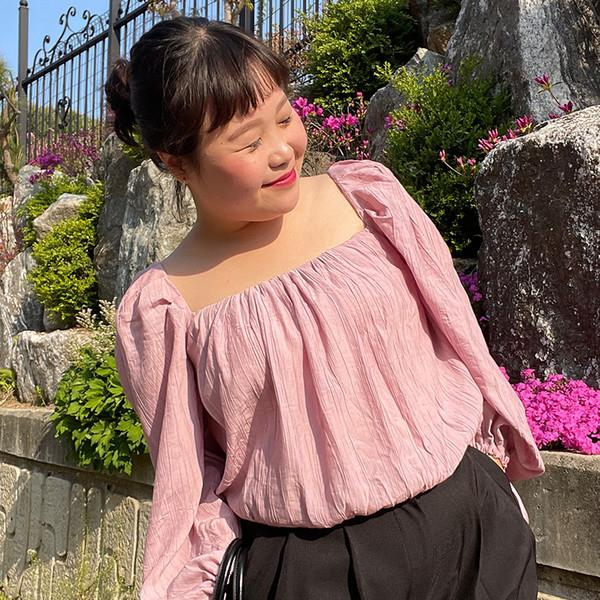 모나 스퀘어 블라우스