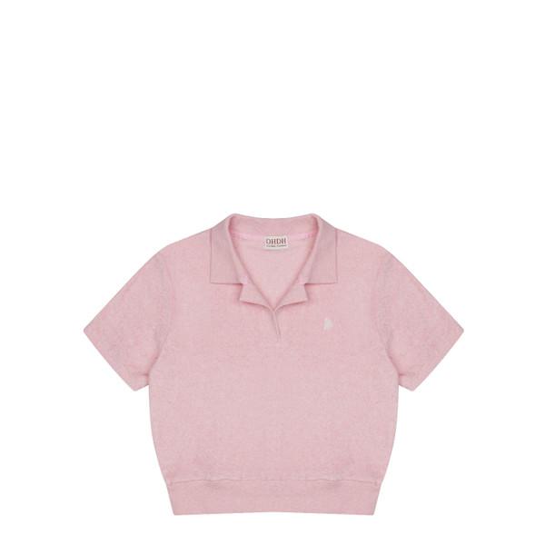 Terry Polo Shirt(Pink)