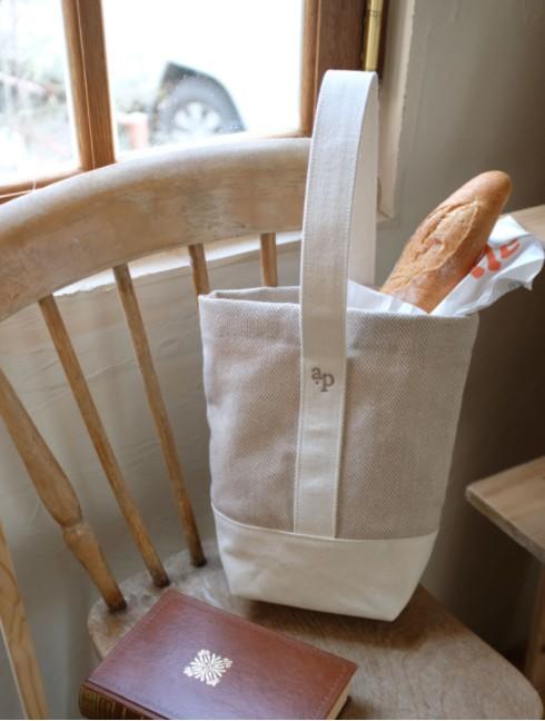 [아포엘] Cannele bag_herring bone beige 까눌레 백_헤링본 베이지