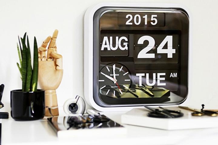 [정품] 플립 인테리어 벽시계 32cm AD-640