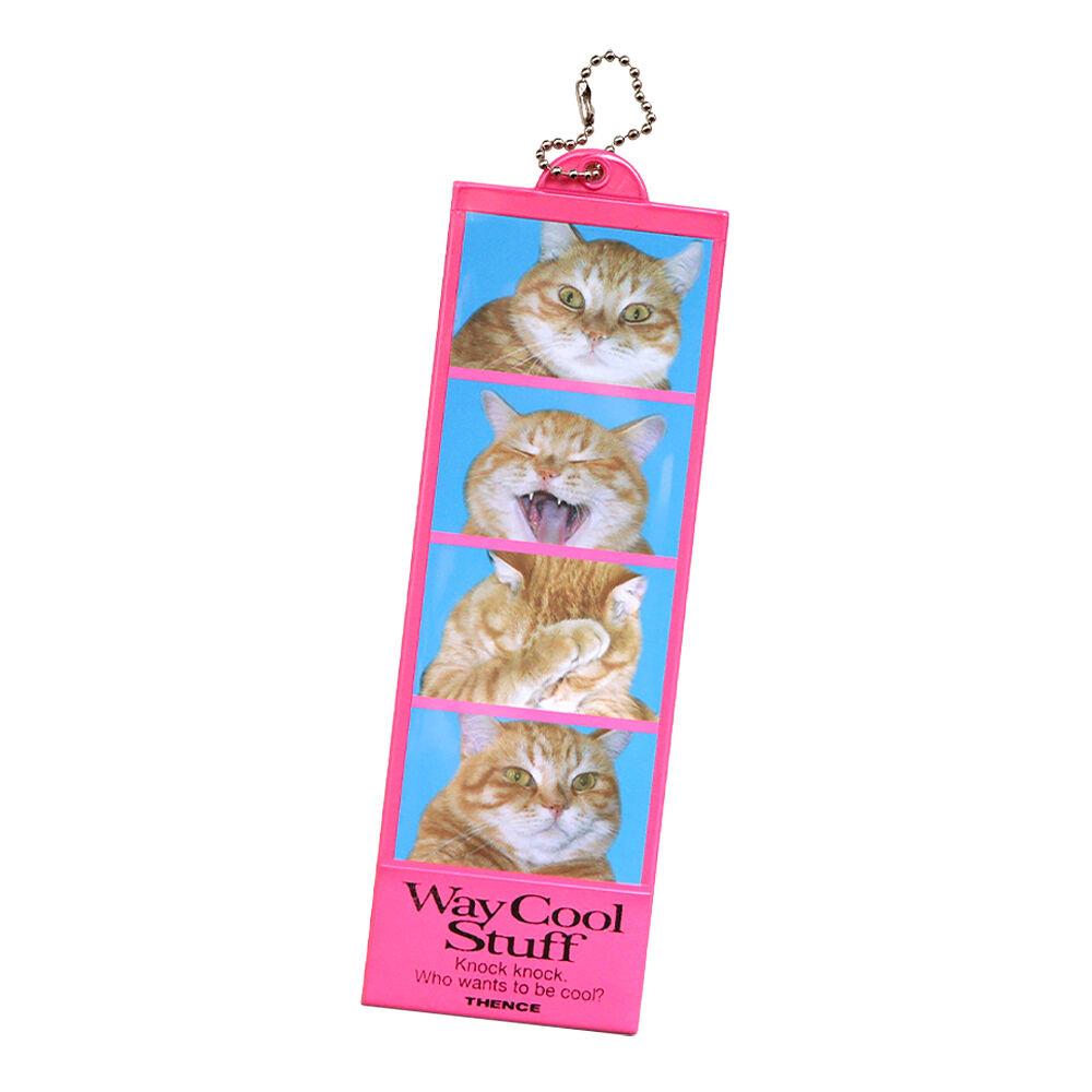 4CUT PHOTO KEY HOLDER_PINK