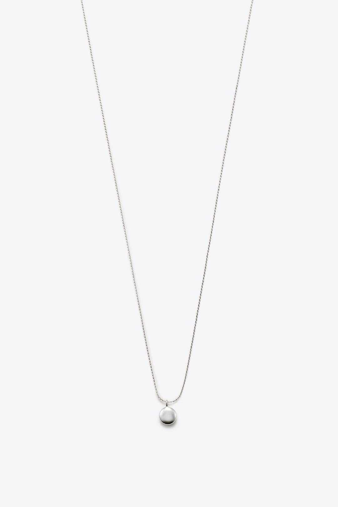 [usual ME] Tiny Pebble Long Necklace