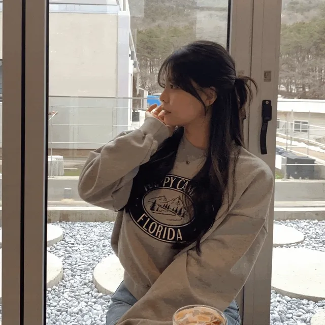 <가을신상🌼/3단쭈리> 플로리다 맨투맨 -3color