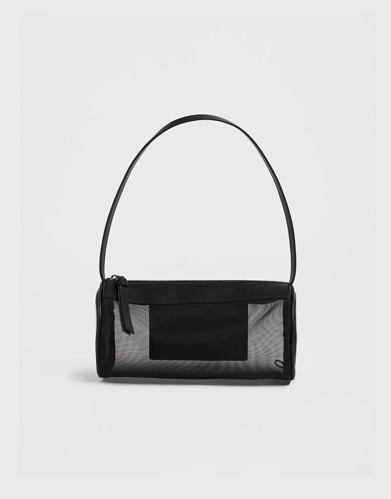 [5/23예약배송] LUCCA tube bag_mesh black