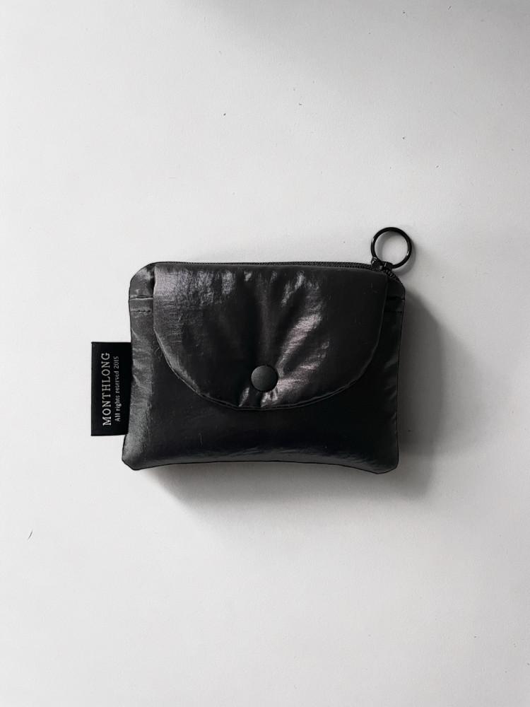 [monthlong]먼스롱 패딩 동전 카드지갑 동전지갑