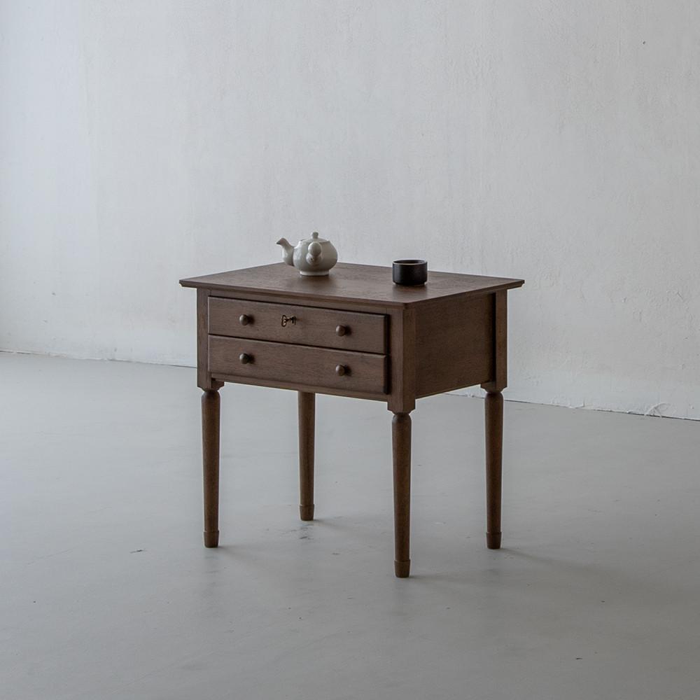 [장미맨숀] 이카 원목 협탁 01