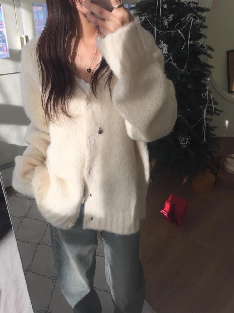 brush cardigan (2colors)