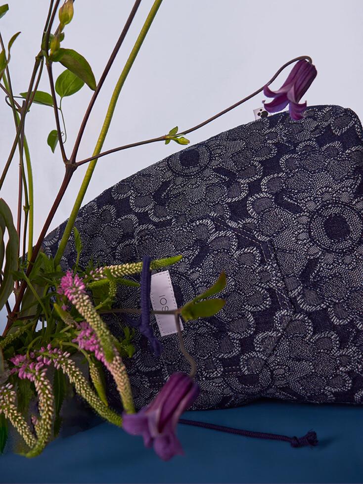 DENIM STITCH BAG NAVY