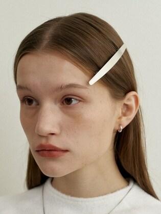 Slim Silver Hair Pin