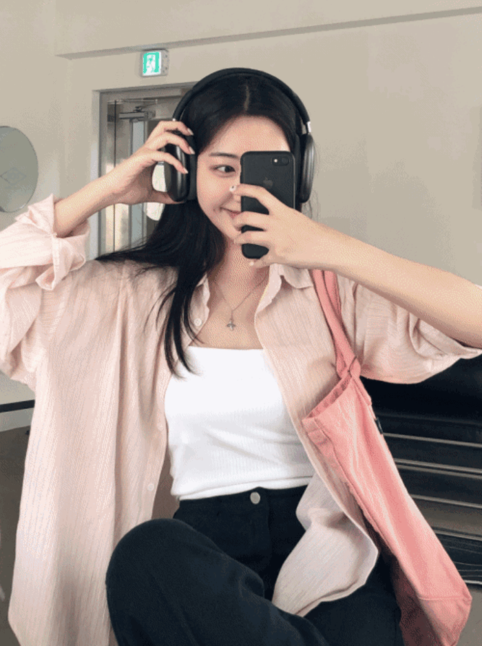 [도씨추천/여름신상10%✨] 호우 썸머 루즈핏 스트라이프 셔츠 - 3 color