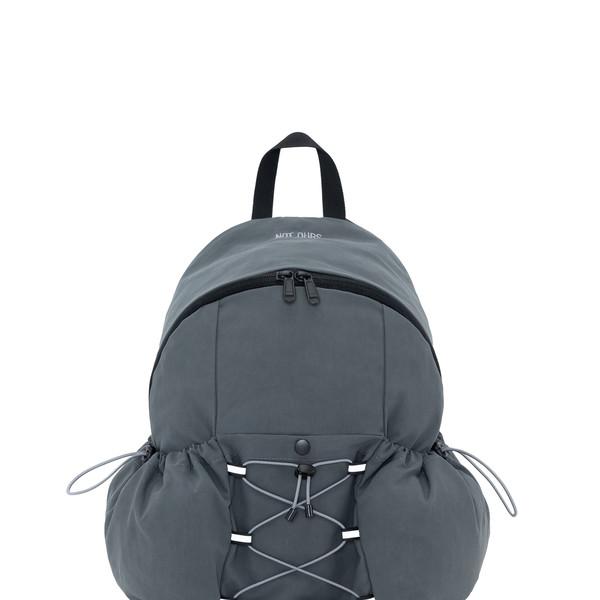 Mini string backpack | Green grey