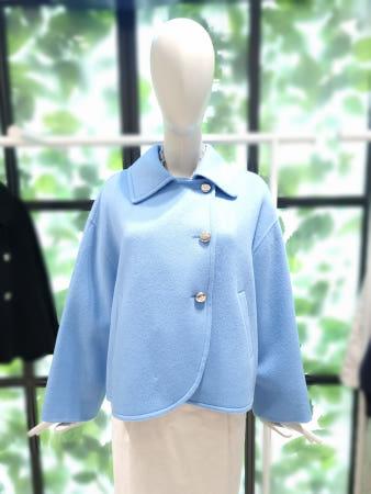 이런 상품 어때요? DEWL 24 FW 듀엘 캐시미어 블렌드 라운드 헴 자켓 D244MSG558LB