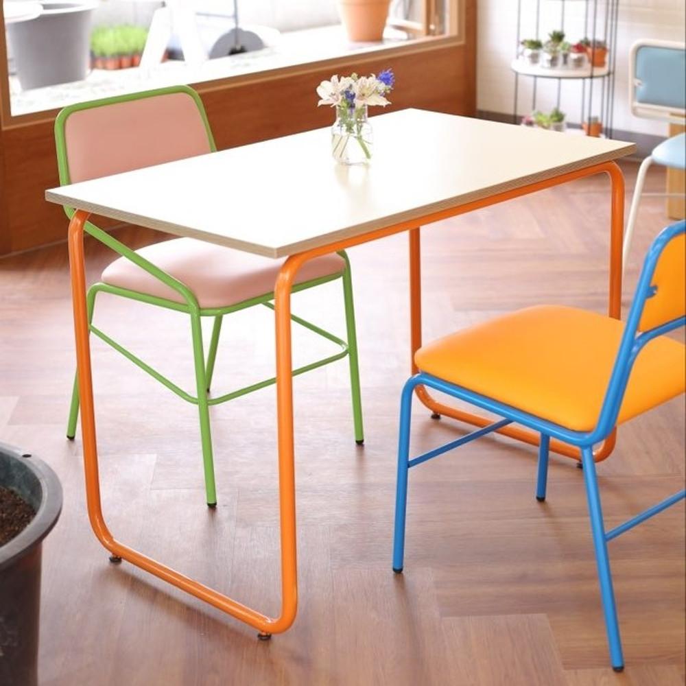 퍼프로드 카페 테이블 인테리어 디자인 업소용 철제 hpl 유테이블