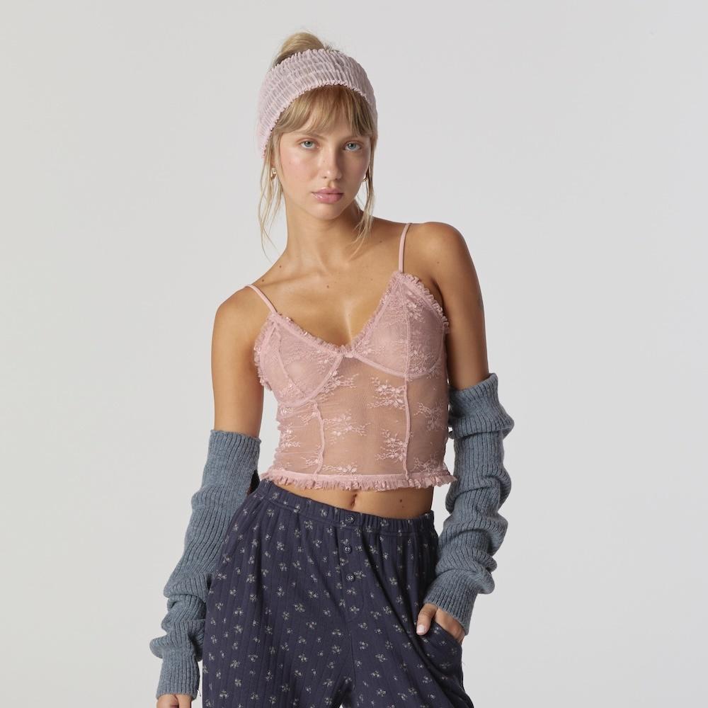 POLLY LACE BUSTIER (4COLORS)